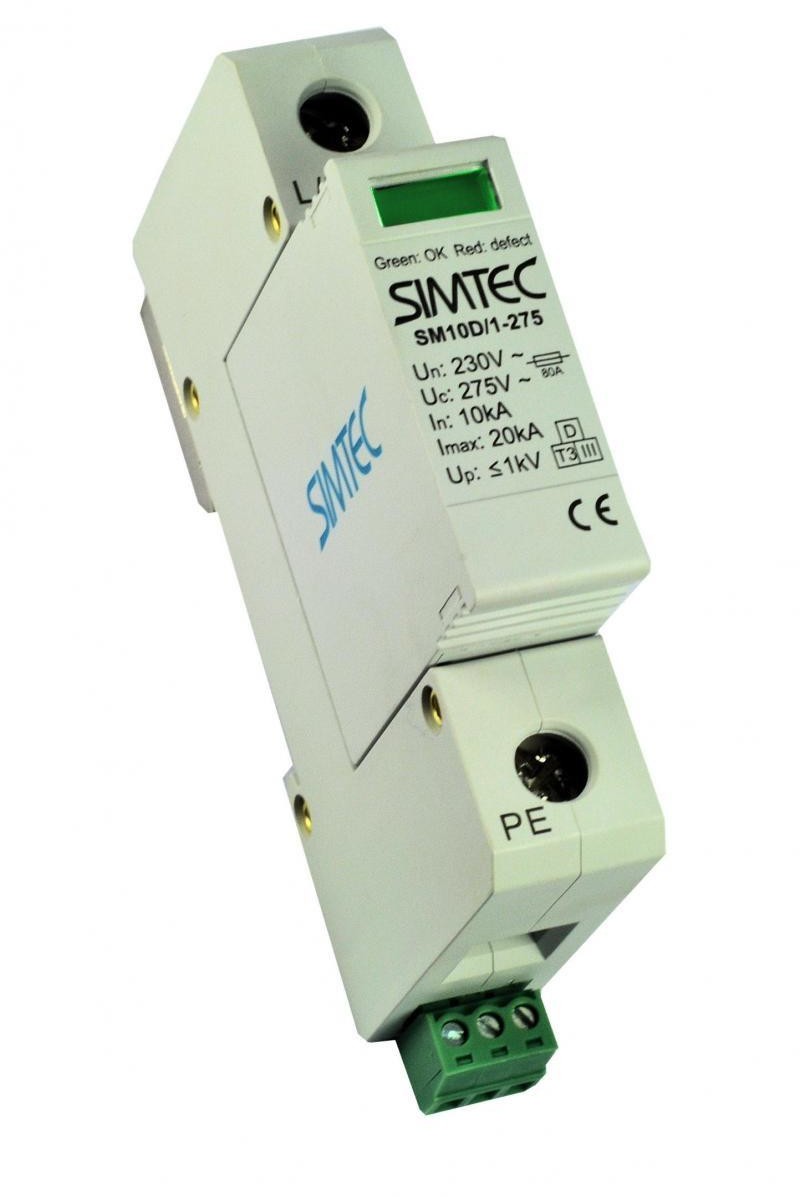 Simet Ogranicznik przepięć D 1P 10kA SIMTEC SM10D/1P 85301000 85301000