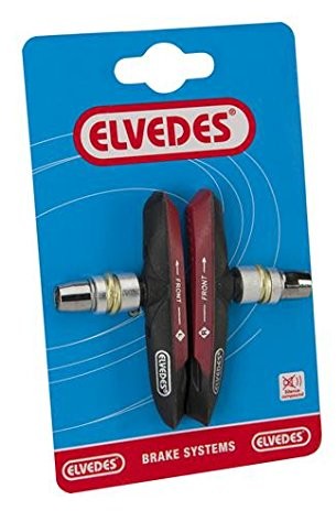 Elvedes elvedes szczęki hamulcowe V 72 MM, która spełnia wymogi Dual Composite, wielokolorowy 6815-CARD