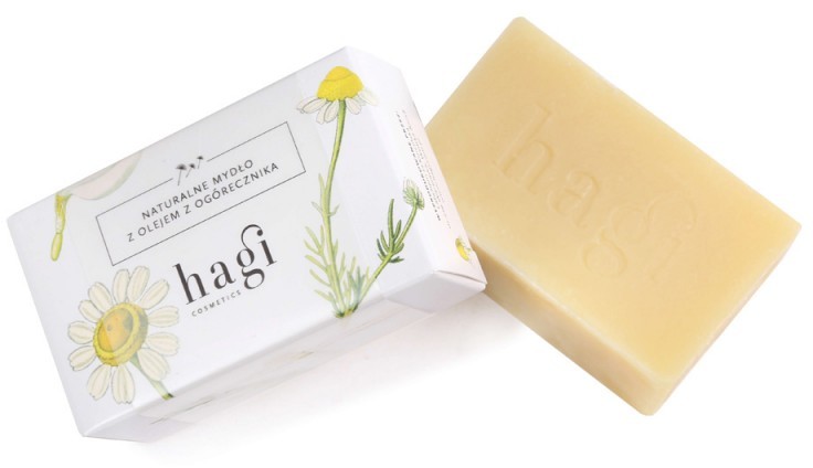 Hagi Cosmetics Hagi - Naturalne mydło z ogórecznikiem 5906874158128