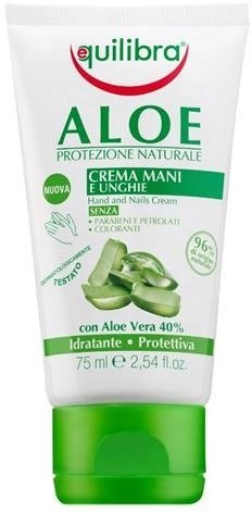 EQUILIBRA Aloe Hand & Nail Cream 75ml 63261-uniw