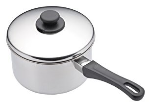 Kitchen Craft głębokie rondel z pokrywą ze stali nierdzewnej, 12 cm KCXDSAU12