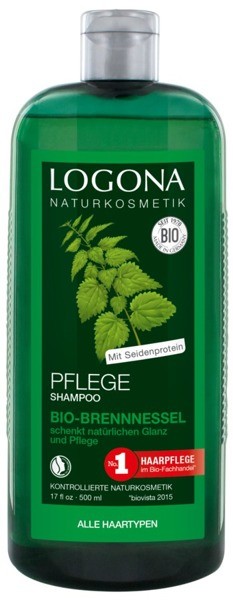 Logona Szampon do włosów z bio-pokrzywą 500 ml GreenLine-228-uniw