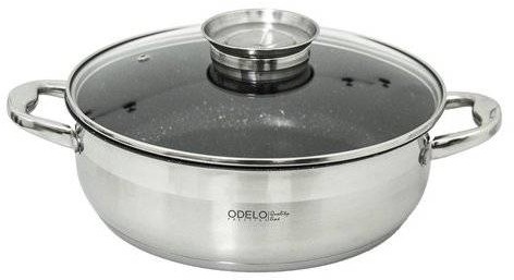 Odelo VELIO PATELNIA 28 CM Z POWŁOKĄ GREBLON STAL NIERDZEWNA OD1671