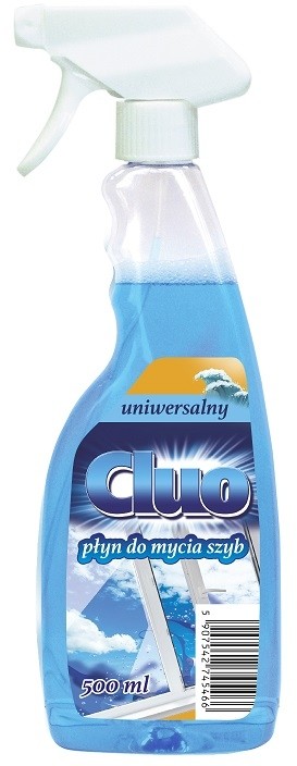 Cluo Cluo płyn do mycia szyb 500ml uniwersalny rozpylacz