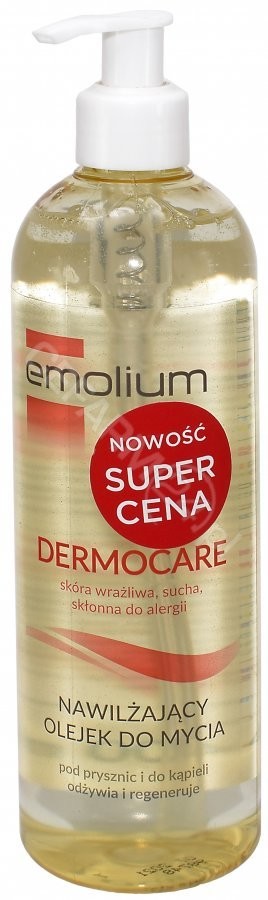Emolium SANOFI-AVENTIS Dermocare nawilżający olejek do mycia 400ml