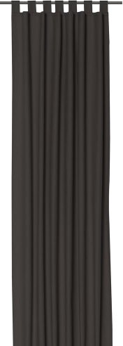 TOM TAILOR 580919 zasłona na szelkach T Dove 140x255 cm, ciemnoszary 580919