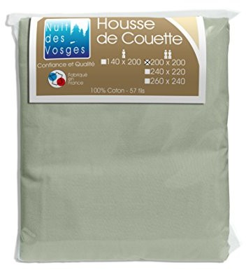 Nuit des Vosges Poszewka z Nuit z Wogezów 2188127 cotoval kołdra pikowana Uni bawełna myszy Szary 200 x 200 cm 2188127