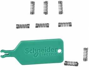 Schneider Zestaw 10 sprężyn Odace S520299 do zmiany łącznika w przycisk