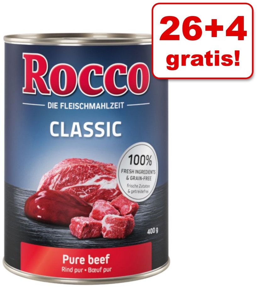 Rocco Zestaw Classic, 24 x 400g - Wołowina z kurczakiem