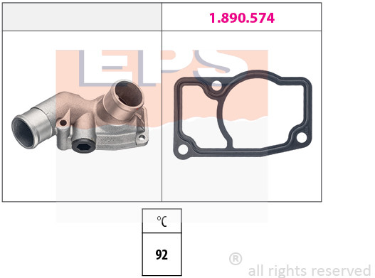 EPS TERMOSTAT ASTRA G ZAFIRA 2.0 1.880.832