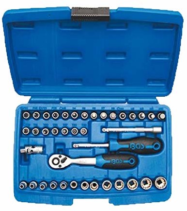 BGS technic Komplet 2151 gearlock nasadka na klucz nasadowy, 6,3 (1/4), 39-częściowy