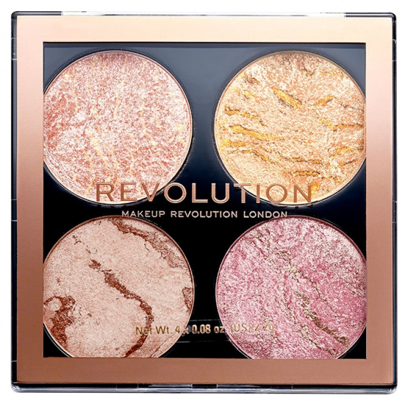 Makeup Revolution CHEEK KIT - Zestaw do konturowania - DON'T HOLD BACK MAKKZDKO-DOKO