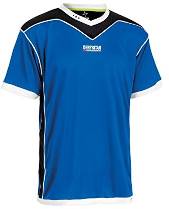 Derbystar Derby Star męska koszulka brylant, niebieski, S 6000030620_Blau/Schwarz_S