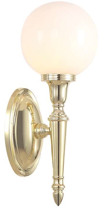 Elstead Lighting Kinkiet DRYDEN BATH/DRYDEN4 PB IP44 Lighting