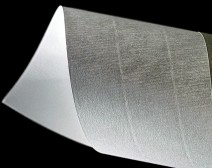 Papeterra Cotton Laid Premium White 2 str wzór. Biały imitacja papieru czerpanego - żeberkowany, , próbka formatu A6 280 g (ppp111) ppp111