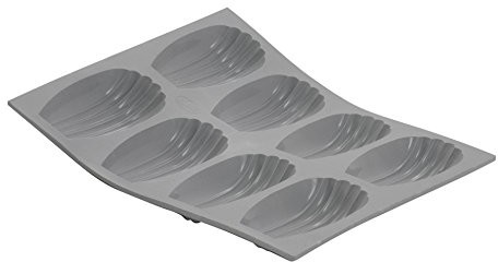 De Buyer 1832.21d Mini elast omoule, silikonowe, szary, 21 x 17,5 x 1,8 cm 1832.21D