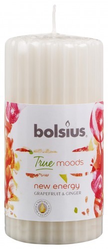 Bolsius True Moods Świeca pieńkowa zapachowa 120/58 New Energy