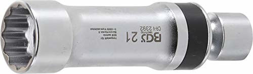 BGS BGS 2392 | wkładka przegubowa do świec zapłonowych dwunastokątna ze sprężyną mocującą | napęd czworokątny wewnętrzny 10 mm (3/8