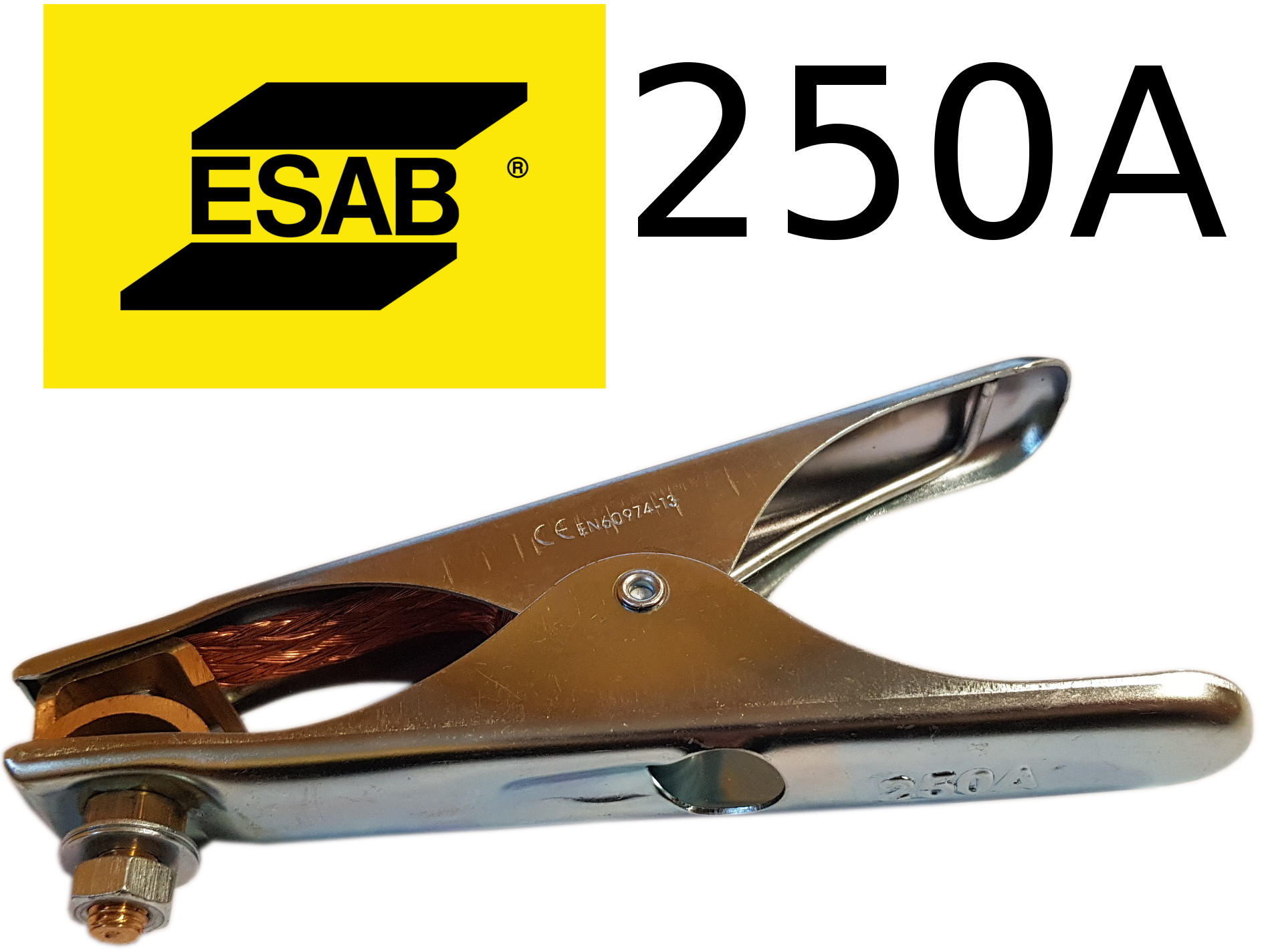 ESAB Zacisk kleszczowy masowy 250A spawarki