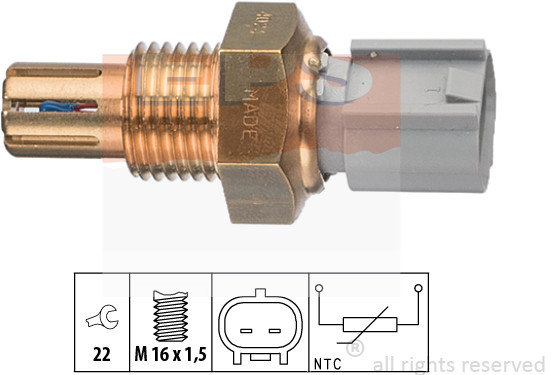 EPS CZUJNIK TEMPERATURY POWIETRZA TOYOTA 1.994.024