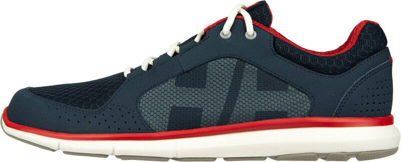 Helly Hansen Ahiga V4 Hydropower Shoes Men, navy/flag red/off white US 10,5 EU 44,5 2021 Buty kajakowe 11582-597-10.5