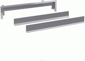 GEBERIT 154.339.00.1 Zestaw wykończeniowy do natrysków z odpływem ściennym uniwersalny