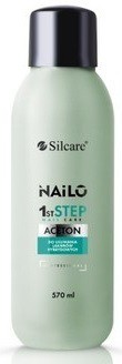 Silcare Aceton kosmetyczny do usuwania hybrydy żelu akrylu tipsów 570ml 1234592977