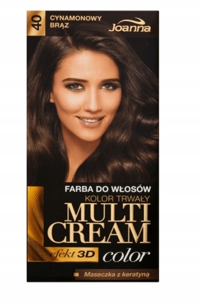 Joanna Multi Cream Color, Cynamonowy Brąz