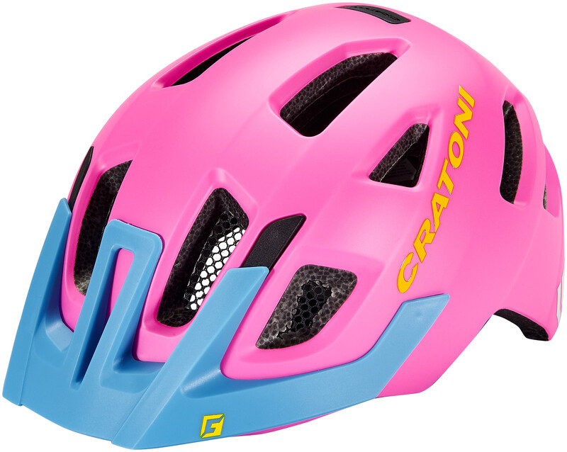 Cratoni Maxster Pro Kask Dzieci, pink/blue matte XS/S | 46-51cm 2020 Kaski dla dzieci 2015064070