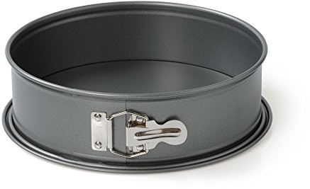 Kaiser Tortownica  Springform Gourmet dobrą powłoką zapobiegającą przywieraniu wylot ochronne ergonomiczny zamknięcie ze stali nierdzewnej, szary, 20 cm 2300753379