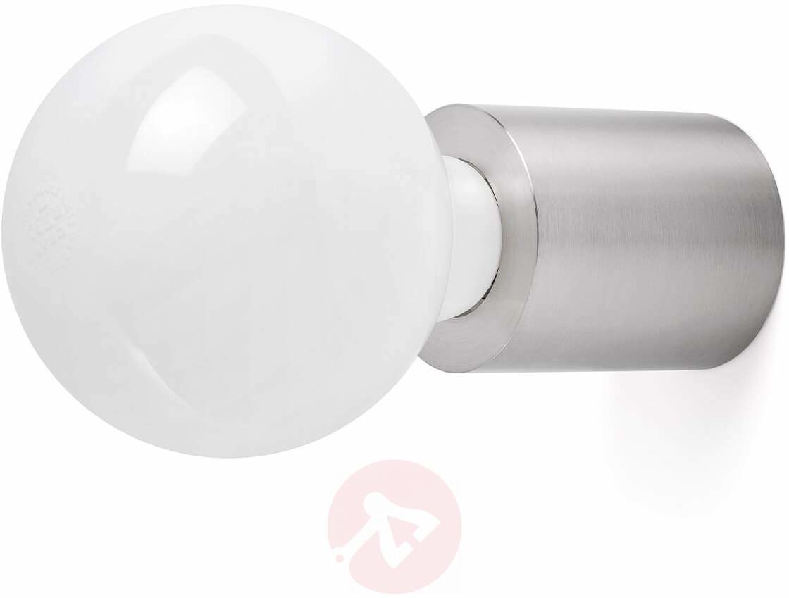 Faro Lorefar Ten lampa ścienna, niklowy matowy