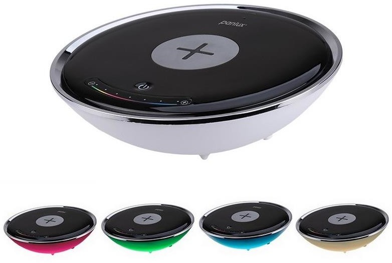 Panlux LED RGB Lampa stołowa z bezprzewodową ładowarką LED/10W/230V