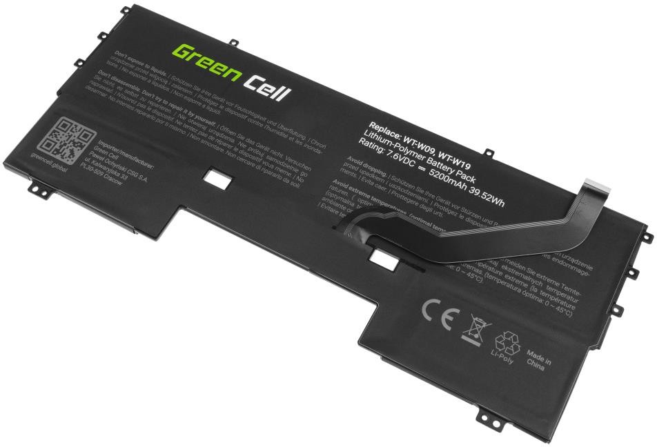 Green Cell Bateria do Huawei MateBook X 5200mAh 7,6V HU01