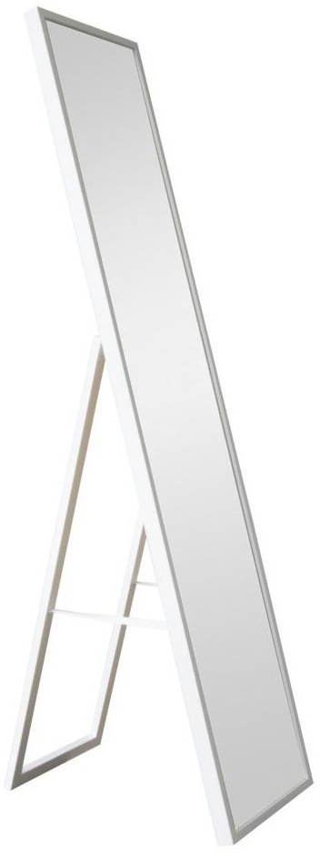 INSPIRE Lustro stojące MILO białe 30 x 140 cm INSPIRE
