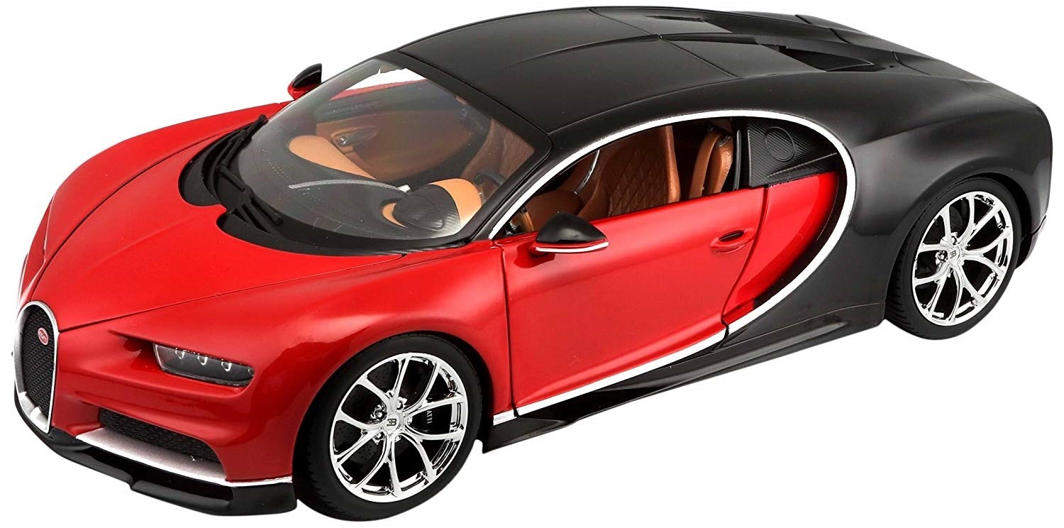 Bburago Bugatti Chiron 1:18 red
