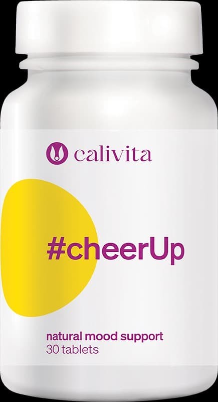 Calivita #cheerUp 30 tabletek Zyskaj radość dnia, dobry nastrój, stop wypaleniu CV0318