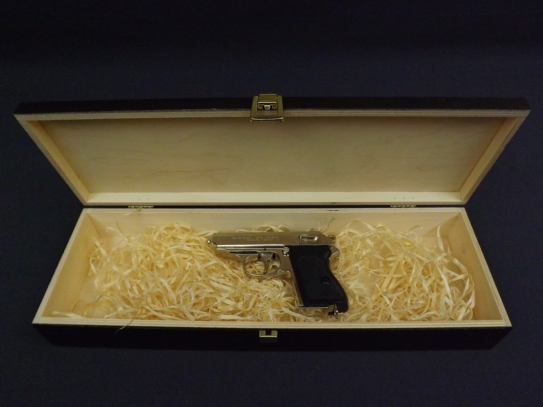 Denix SA REPLIKA PISTOLETU GERMAN WAFFEN-SSPPK W PUDEŁKU MODEL 1277NQ+P02 1277NQ+P02