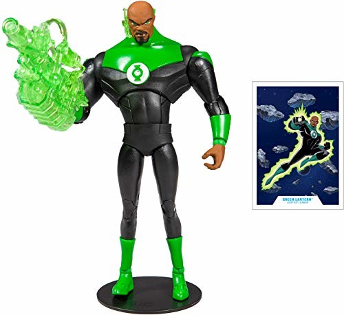 Mcfarlane Zabawki 15503-7 DC zielona latarnia Liga Sprawiedliwości Multiverse-18 cm Figurka ruchoma, wielokolorowa 15503-7