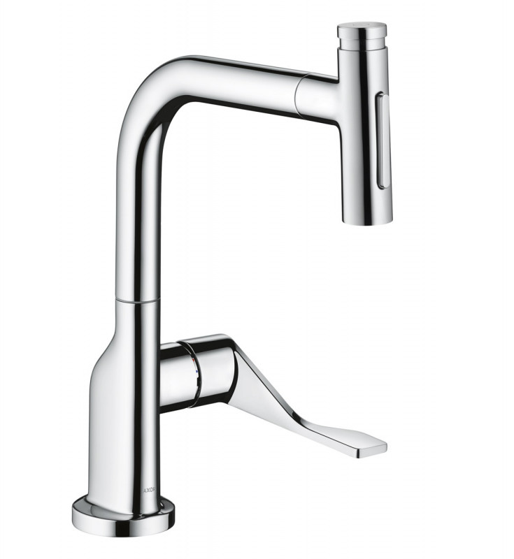 Hansgrohe Citterio Bateria kuchenna z wyciąganą wylewką chrom 39862000