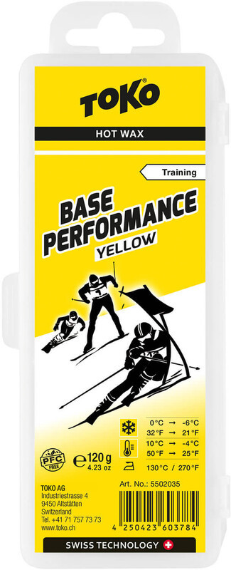 Toko Base Performance Wosk wodorowęglowy żółty 120g 2020 Sprzęt do sportów zimowych 5502035