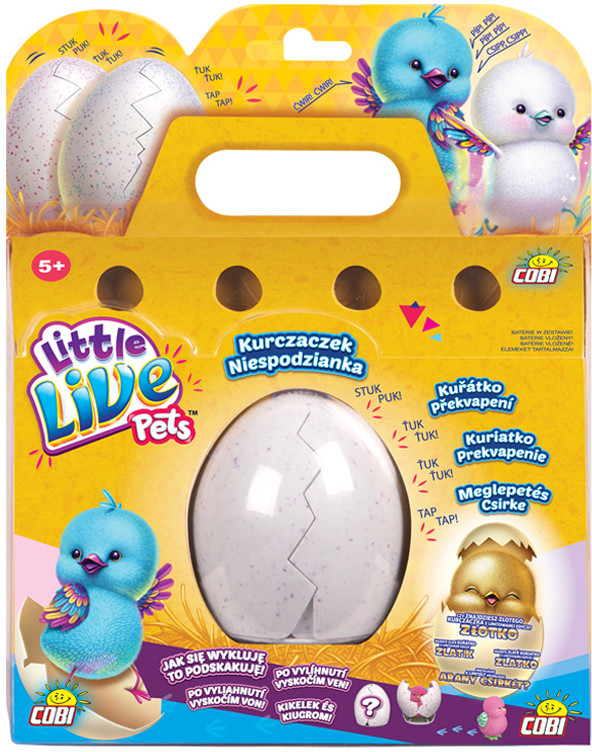 Cobi Little Live Pets Kurczaczek Niespodzianka 28324 B