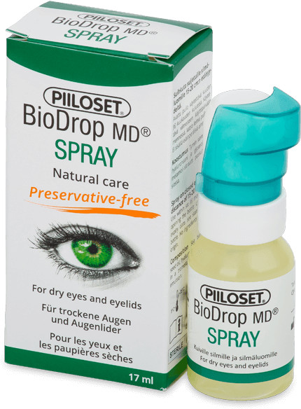 Piiloset Piiloset BioDrop MD SPRAY krople do oczu 17 ml