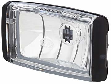 HELLA 1FB 010 951-011 FF/Halogen-Reflektor dalekosiężny - Comet FF 450 - 12V - prostokątny - Oprawa - Szyba rozpraszająca gładka - Kolor szkła reflektora: transparentny 1FB 010 951-011