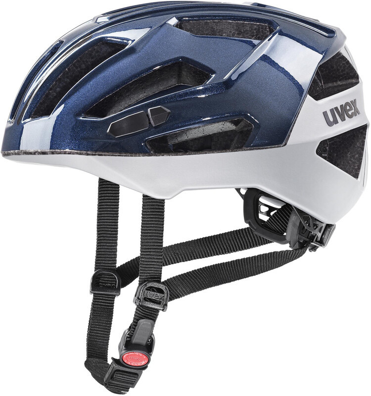 UVEX Gravel-X Helmet, niebieski/srebrny 52-57cm 2022 Kaski szosowe S4100440515