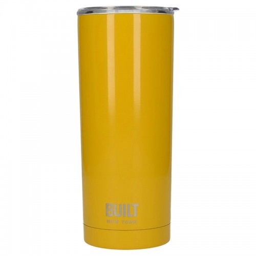 Built BUILT Vacuum Insulated Tumbler - Stalowy kubek termiczny z izolacją próżniową 0,6 l (Yellow) 5216189