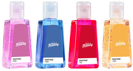 MERCI HANDY Pantone x Merci Handy - Zestaw myjące żele do rąk