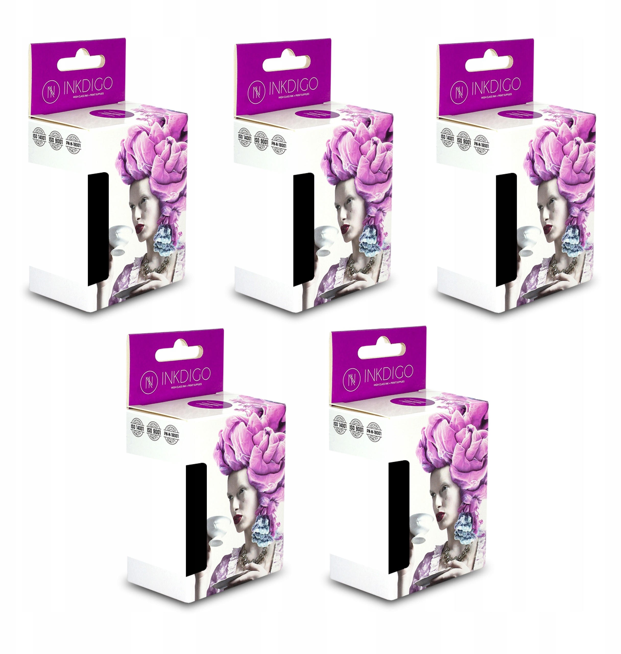5x Tusz Epson T3357 T3351 T3361 T3362 T3363 T3364