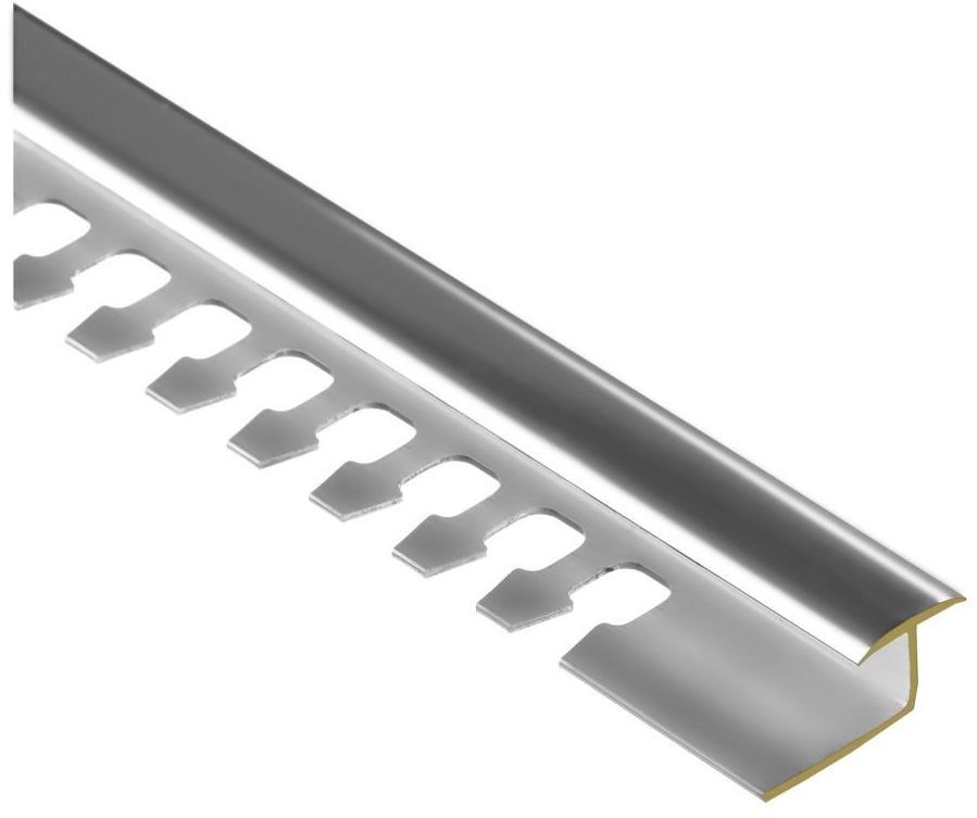 Cezar Profil wykończeniowy łączący Mosiądz T 14 mm / 2.5 m Chrom