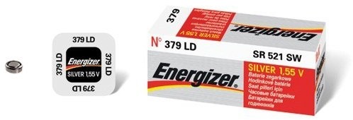 Energizer Bateria Spec Zegarkowa 379 SR521SW 1szt AZENGEB0006