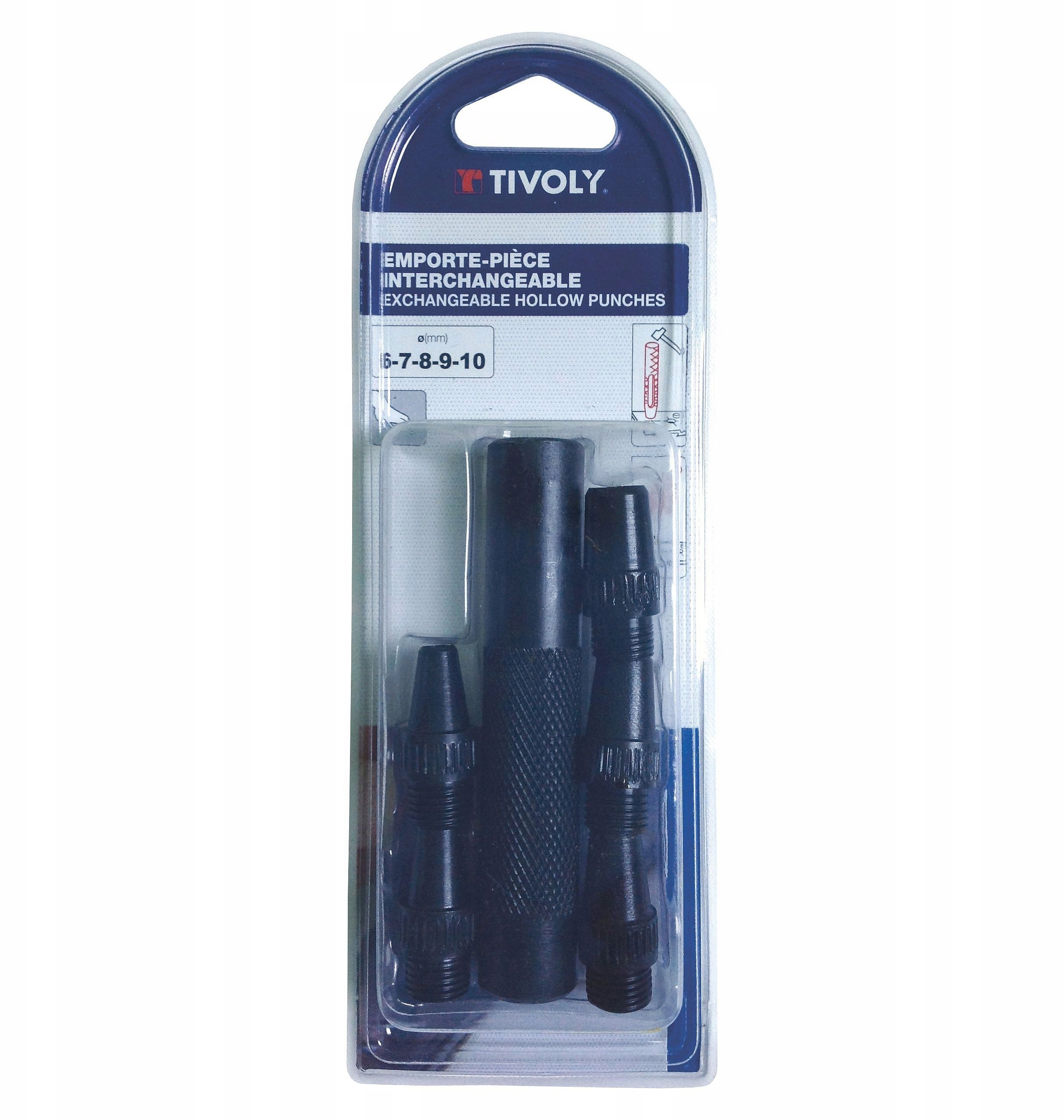 wycinaki rymarskie gwintowane kpl. 6-10 mm Tivoly